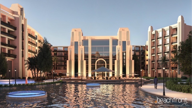 Atlantis Resort Hurghada | Современное кондо с видом во внутреннюю часть комплекса | 87 м²