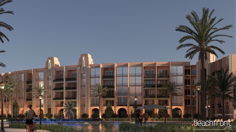 Atlantis Resort Hurghada | Апартаменты с 1 спальней и видом на бассейн | 132 м²