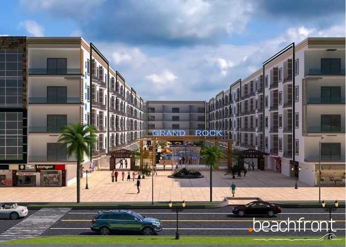 Апартаменты с 1 спальней и видом на бассейн и Аль-Мамша | Grand Rock Hurghada