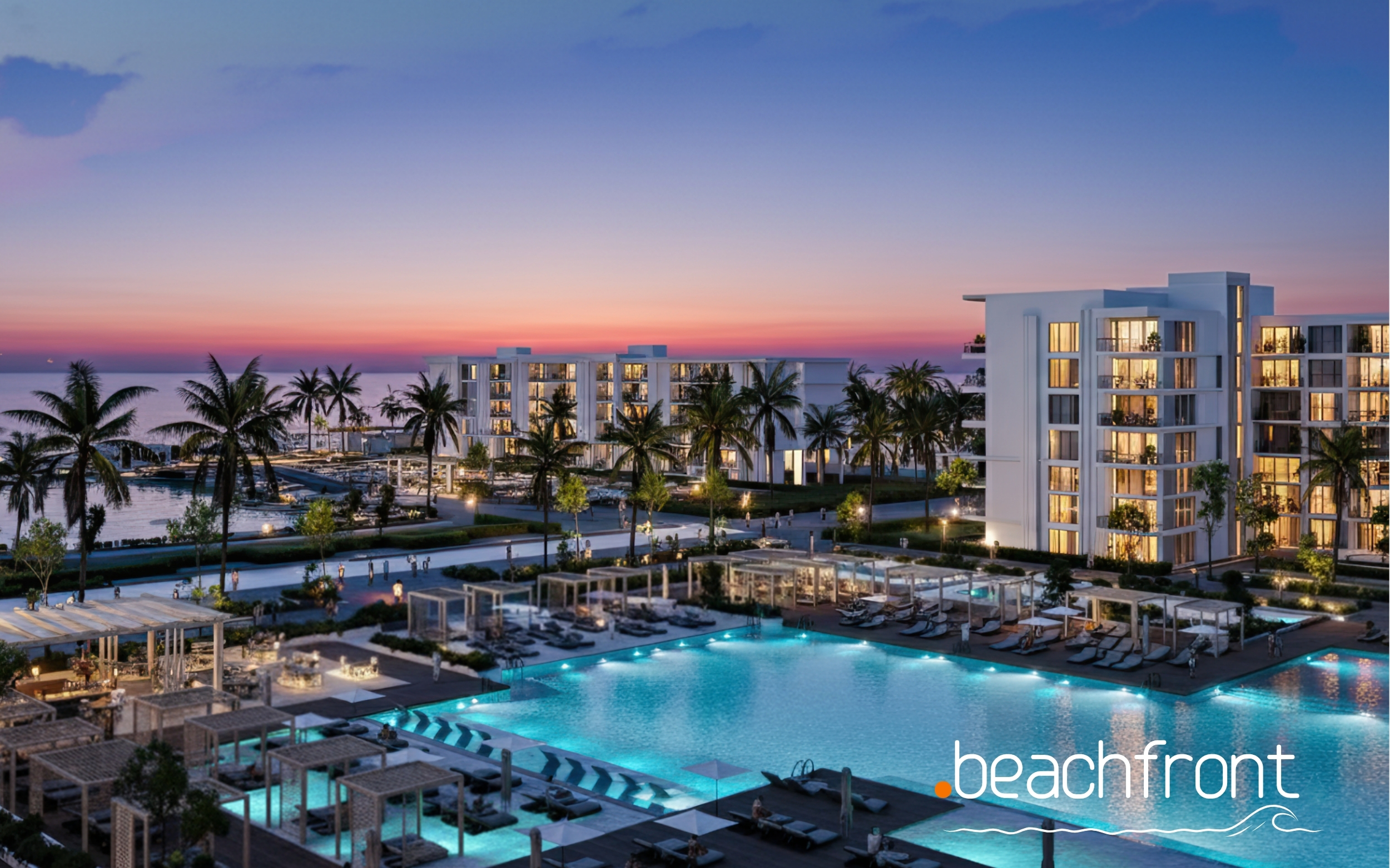 RIVA Beachfront Resort Hurghada | Современные апартаменты с 1 спальней | 77,20 м²