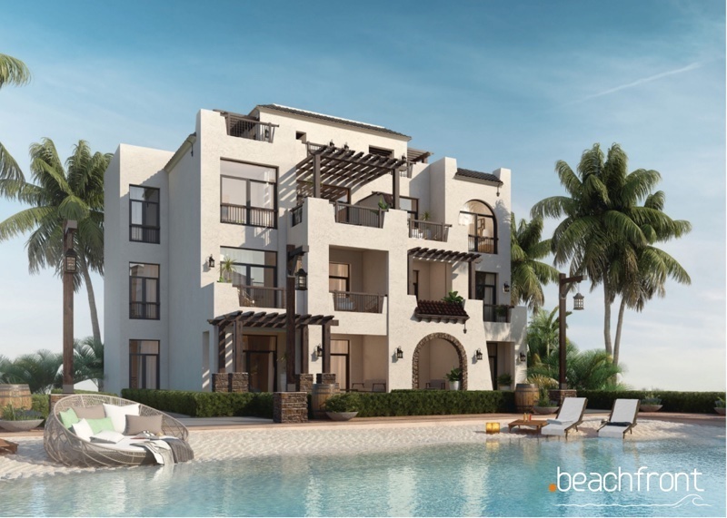 CALA Sahl Hasheesh | Эксклюзивные апартаменты | 59,6 м² | Частичный вид на море